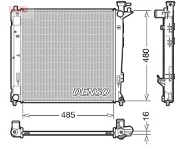 RADİATOR. ENGİNE COOLİNG HYUNDAI İX35 09-