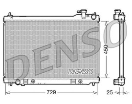 RADİATOR. ENGİNE COOLİNG INFINITI FX 02-08