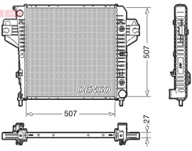 RADİATOR. ENGİNE COOLİNG JEEP CHEROKEE / LIBERTY KJ 01-08
