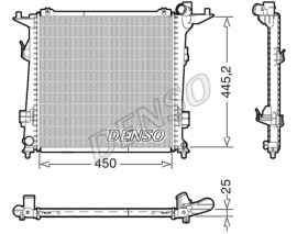 RADİATOR. ENGİNE COOLİNG KIA CEE D 06-12