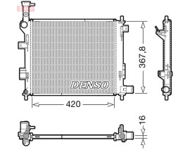 RADİATOR. ENGİNE COOLİNG KIA PICANTO 11-
