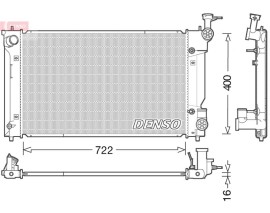 RADİATOR. ENGİNE COOLİNG LEXUS IS III 13-