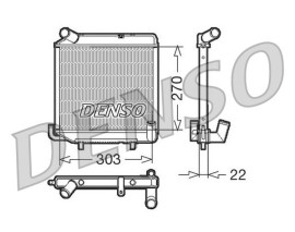 RADİATOR. ENGİNE COOLİNG LIGIER AMBRA 96-06
