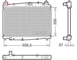 RADİATOR. ENGİNE COOLİNG MAZDA 2 07-15