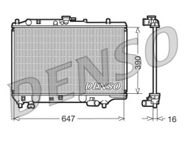 RADİATOR. ENGİNE COOLİNG MAZDA 323 C IV 89-00
