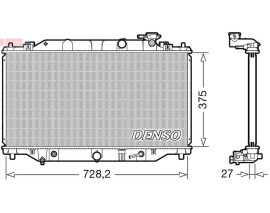 RADİATOR. ENGİNE COOLİNG MAZDA 6 12-
