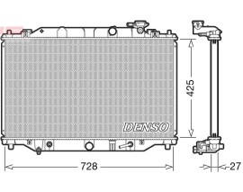 RADİATOR. ENGİNE COOLİNG MAZDA CX-5 11-17