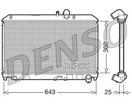 RADİATOR. ENGİNE COOLİNG MAZDA RX-8 03-12