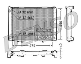 RADİATOR. ENGİNE COOLİNG MERCEDES-BENZ 190 W201 82-93