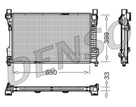 RADİATOR. ENGİNE COOLİNG MERCEDES-BENZ C-CLASS 203 00-07