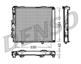 RADİATOR. ENGİNE COOLİNG MERCEDES-BENZ E-CLASS 124 92-96