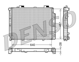 RADİATOR. ENGİNE COOLİNG MERCEDES-BENZ E-CLASS 210 95-03