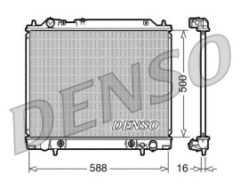 RADİATOR. ENGİNE COOLİNG MITSUBISHI DELICA 86-06