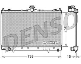 RADİATOR. ENGİNE COOLİNG MITSUBISHI GRANDIS 04-11
