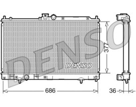 RADİATOR. ENGİNE COOLİNG MITSUBISHI LANCER EVO IX 05-07