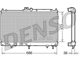 RADİATOR. ENGİNE COOLİNG MITSUBISHI LANCER EVO VIII 03-05