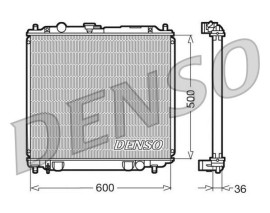RADİATOR. ENGİNE COOLİNG MITSUBISHI PAJERO II 90-00