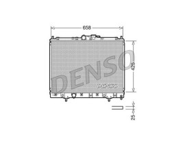 RADİATOR. ENGİNE COOLİNG MITSUBISHI PAJERO PİNİN 99-07