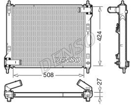RADİATOR. ENGİNE COOLİNG NISSAN JUKE 10-