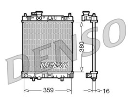 RADİATOR. ENGİNE COOLİNG NISSAN MICRA II K11 92-03