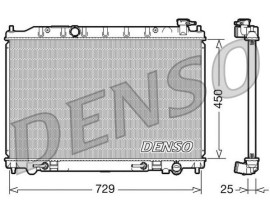 RADİATOR. ENGİNE COOLİNG NISSAN MURANO I 03-08