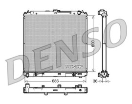 RADİATOR. ENGİNE COOLİNG NISSAN PATHFINDER III 05-