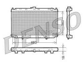 RADİATOR. ENGİNE COOLİNG NISSAN PRIMERA P10 90-98