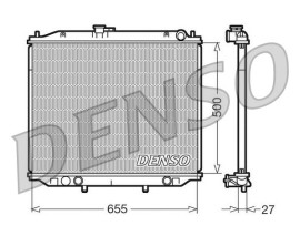 RADİATOR. ENGİNE COOLİNG NISSAN TERRANO II 92-07