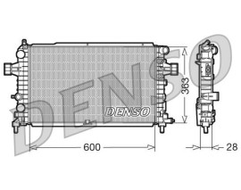 RADİATOR. ENGİNE COOLİNG OPEL ASTRA H 04-14