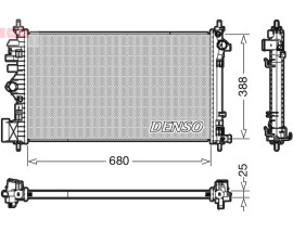 RADİATOR. ENGİNE COOLİNG OPEL INSIGNIA A 08-17
