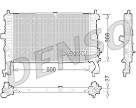 RADİATOR. ENGİNE COOLİNG OPEL MERIVA A 03-10