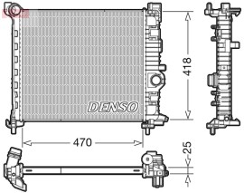 RADİATOR. ENGİNE COOLİNG OPEL MERIVA B 10-17