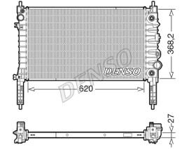 RADİATOR. ENGİNE COOLİNG OPEL MOKKA 12-