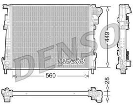 RADİATOR. ENGİNE COOLİNG OPEL VIVARO A 01-