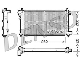 RADİATOR. ENGİNE COOLİNG PEUGEOT 106 I 91-96