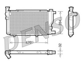 RADİATOR. ENGİNE COOLİNG PEUGEOT 205 I 83-94