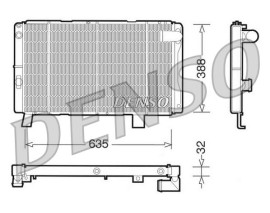 RADİATOR. ENGİNE COOLİNG PEUGEOT 505 79-95