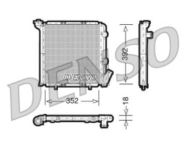 RADİATOR. ENGİNE COOLİNG RENAULT 11 83-88