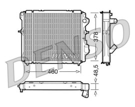 RADİATOR. ENGİNE COOLİNG RENAULT CLIO I 90-98