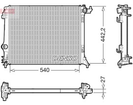 RADİATOR. ENGİNE COOLİNG RENAULT GRAND SC NIC IV 16-
