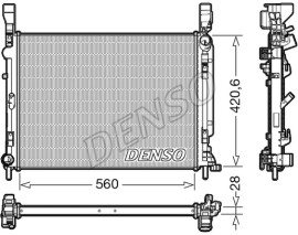 RADİATOR. ENGİNE COOLİNG RENAULT KANGOO 08-