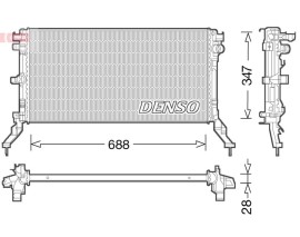 RADİATOR. ENGİNE COOLİNG RENAULT LAGUNA III 07-15