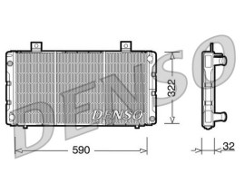 RADİATOR. ENGİNE COOLİNG SAAB 900 I 78-94