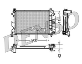 RADİATOR. ENGİNE COOLİNG SAAB 900 II 93-98