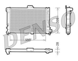 RADİATOR. ENGİNE COOLİNG SAAB 9000 84-98
