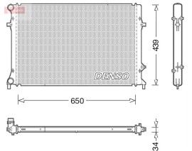 RADİATOR. ENGİNE COOLİNG SKODA SUPERB II 3T 08-15