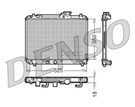 RADİATOR. ENGİNE COOLİNG SUZUKI BALENO 95-02