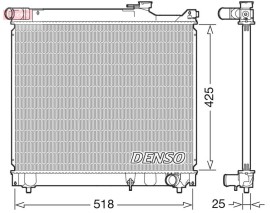 RADİATOR. ENGİNE COOLİNG SUZUKI GRAND VITARA I 98-06