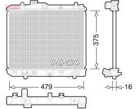 RADİATOR. ENGİNE COOLİNG SUZUKI SPLASH 08-