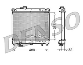 RADİATOR. ENGİNE COOLİNG SUZUKI VITARA 88-02